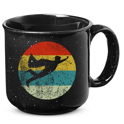 Retro Vintage Super Hero 15oz Campfire Ceramic Mug