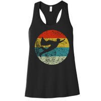 Retro Vintage Super Hero Women's Racerback Tank