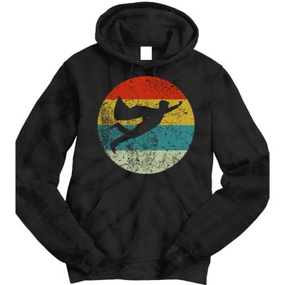 Retro Vintage Super Hero Tie Dye Hoodie