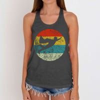 Retro Vintage Super Hero Women's Knotted Racerback Tank