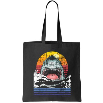 Retro Vintage Shark Marine Biologist Wildlife Shark Lovers Bag