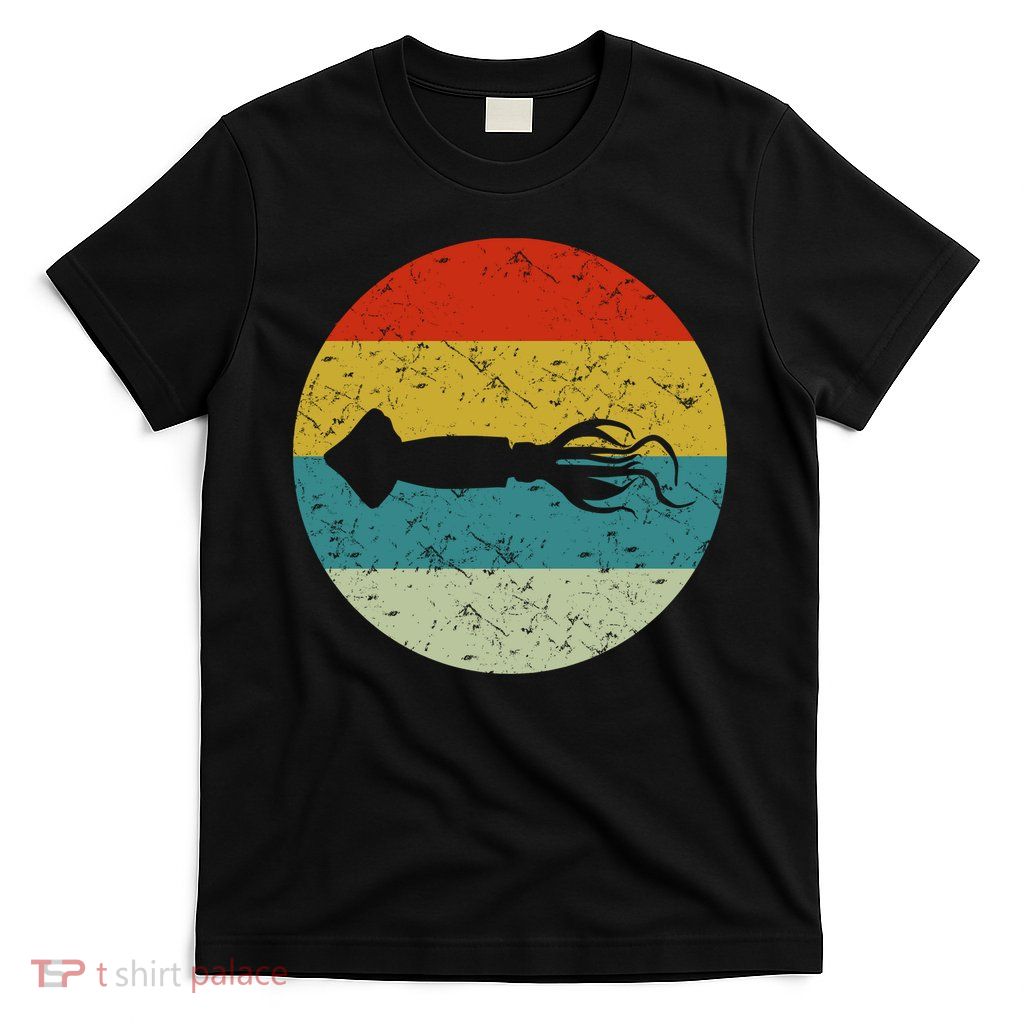 Retro Vintage Squid T-Shirt