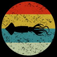 Retro Vintage Squid Bag