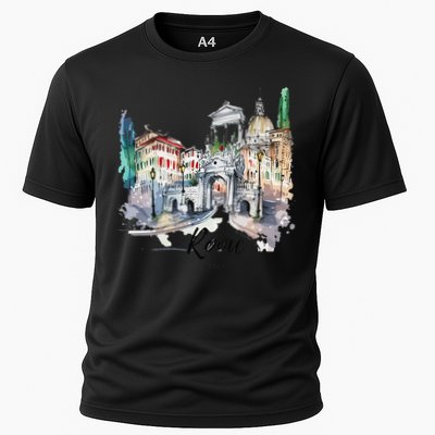 Retro Vintage Summer Italia Italy Rome City Souvenir Gifts Performance Shirt