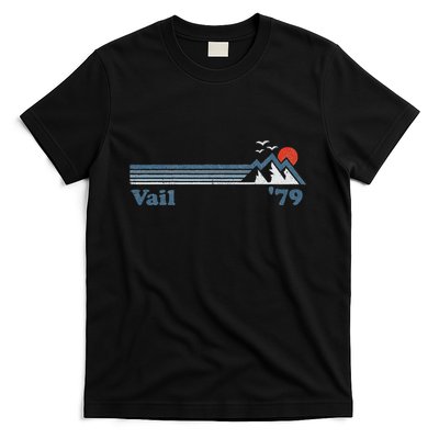 Retro Vail Ski Resort Colorado Snowboard Mountain Gift T-Shirt