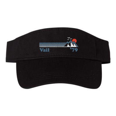 Retro Vail Ski Resort Colorado Snowboard Mountain Gift Visor