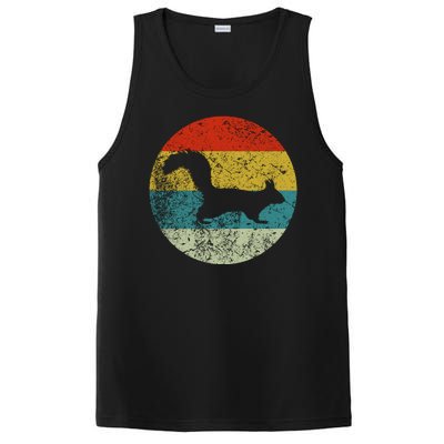 Retro Vintage Squirrel PosiCharge Competitor Tank