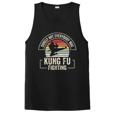 Retro Vintage Surely Not Everybody Was Kung Fu Fighting PosiCharge Competitor Tank