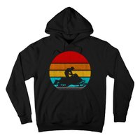 Retro Vintage Snowmobile Hoodie