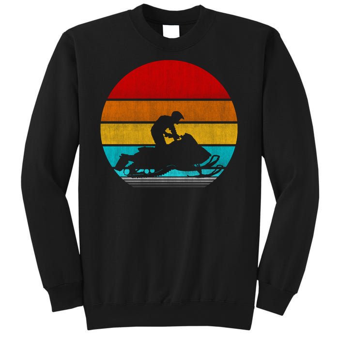 Retro Vintage Snowmobile Sweatshirt