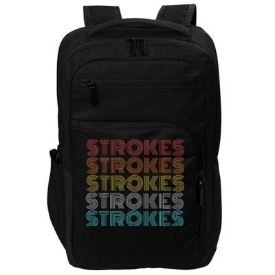 Retro Vintage Strokes Impact Tech Backpack