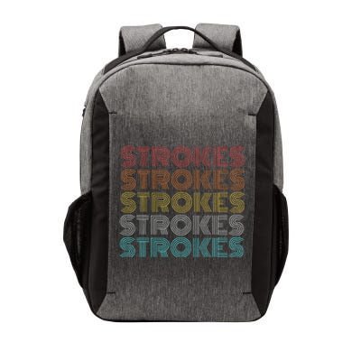 Retro Vintage Strokes Vector Backpack