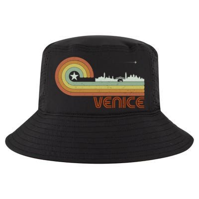 Retro Vintage Skyline Venice Cool Comfort Performance Bucket Hat