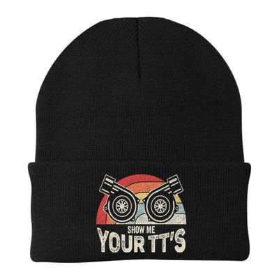 Retro Vintage Show Me Your Tt's Twin Turbo Car Racing Beanie