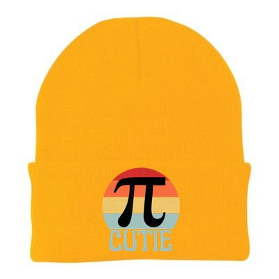 Retro Vintage Symbol Pi Day Math Teacher Funny Pi Day Knit Cap Winter Beanie