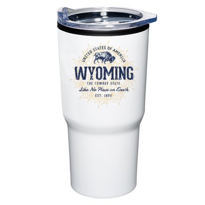 Retro Vintage State Of Wyoming Tumbler