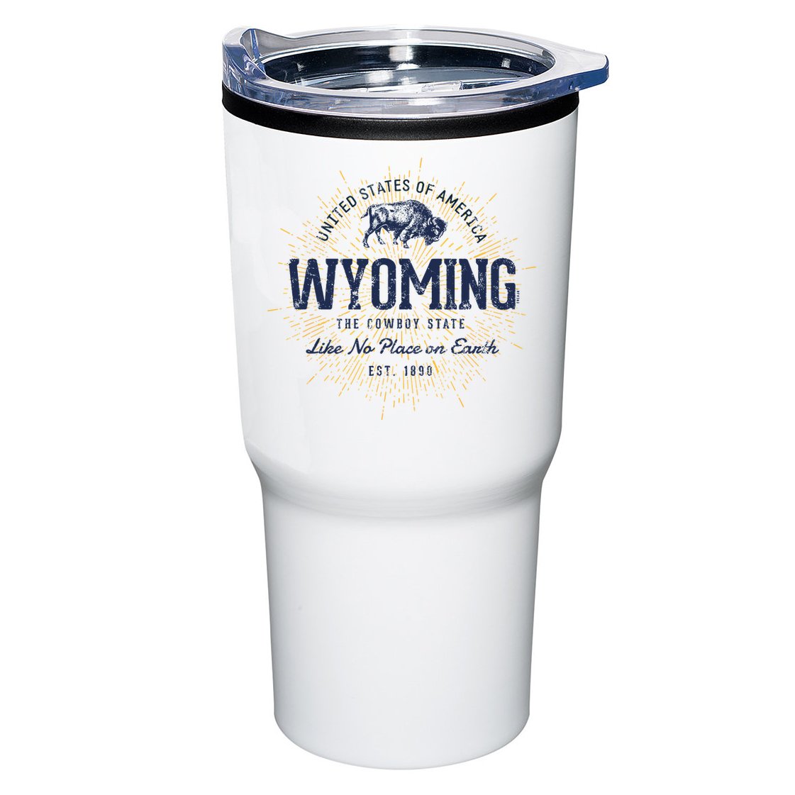 Retro Vintage State Of Wyoming Tumbler