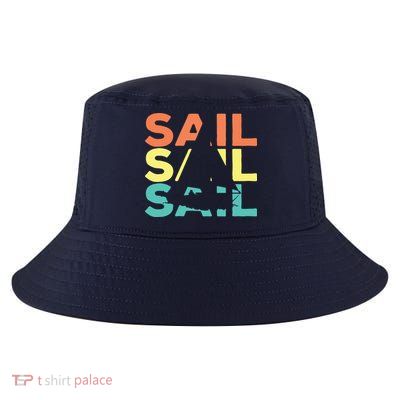 Retro Vintage Sail Sailing Gift Cool Comfort Performance Bucket Hat