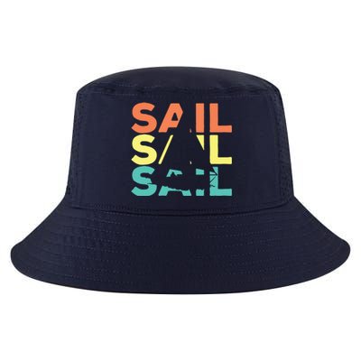 Retro Vintage Sail Sailing Gift Cool Comfort Performance Bucket Hat