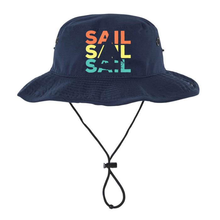 Retro Vintage Sail Sailing Gift Bucket Hat