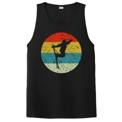 Retro Vintage Skiing PosiCharge Competitor Tank