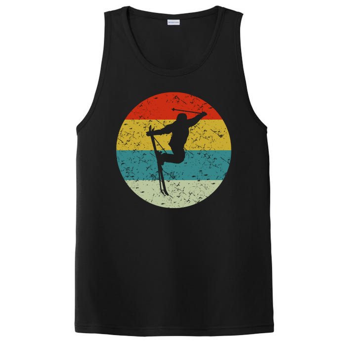 Retro Vintage Skiing PosiCharge Competitor Tank