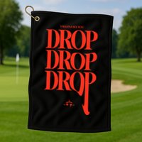Ray Volpe See You Drop Golf Towel