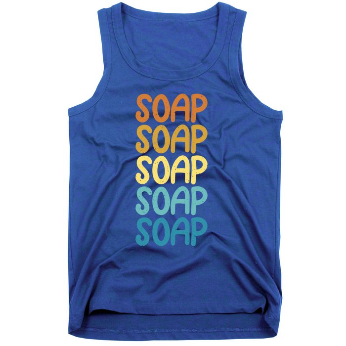 Retro Vintage Soap Maker Soap Making Expert Lover Gift Tank Top