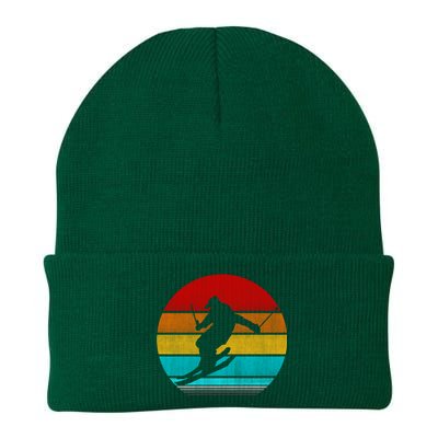 Retro Vintage Ski Knit Cap Winter Beanie