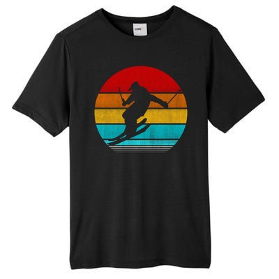 Retro Vintage Ski Tall Fusion ChromaSoft Performance T-Shirt