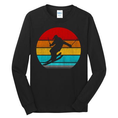 Retro Vintage Ski Tall Long Sleeve T-Shirt