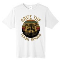 Retro Vintage Save The Trash Pandas Funny Raccoon Animal Tall Fusion ChromaSoft Performance T-Shirt