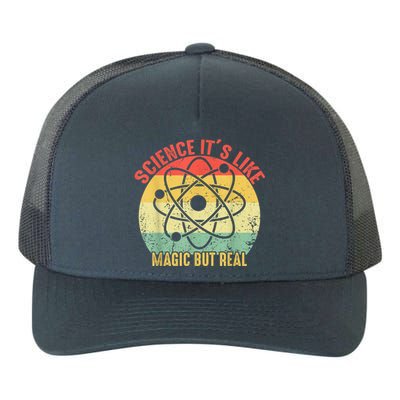 Retro Vintage Science Like Magic But Real Gift Yupoong Adult 5-Panel Trucker Hat