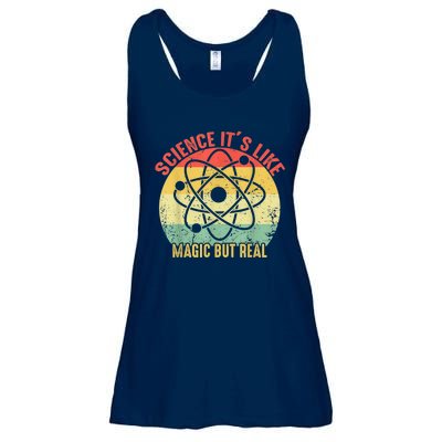 Retro Vintage Science Like Magic But Real Gift Ladies Essential Flowy Tank