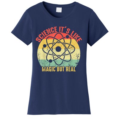 Retro Vintage Science Like Magic But Real Gift Women's T-Shirt