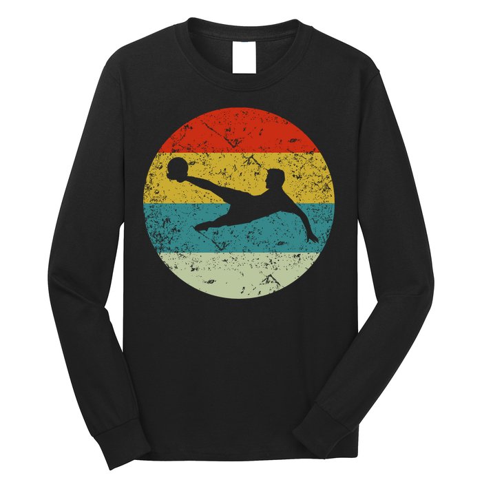Retro Vintage Soccer Long Sleeve Shirt