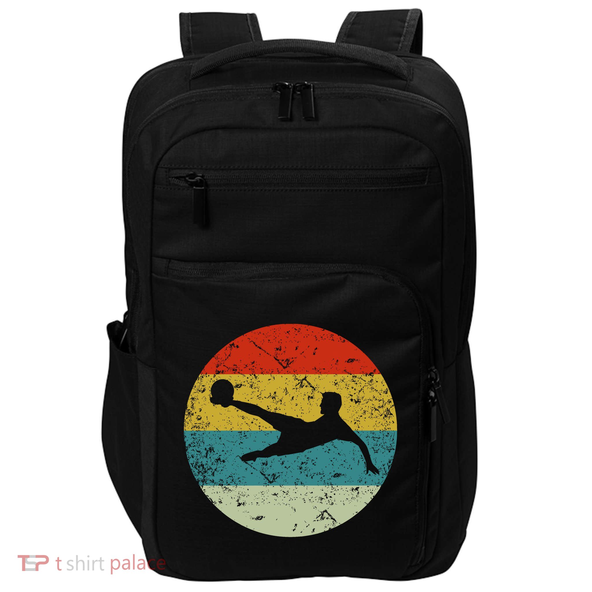 Retro Vintage Soccer Impact Tech Backpack