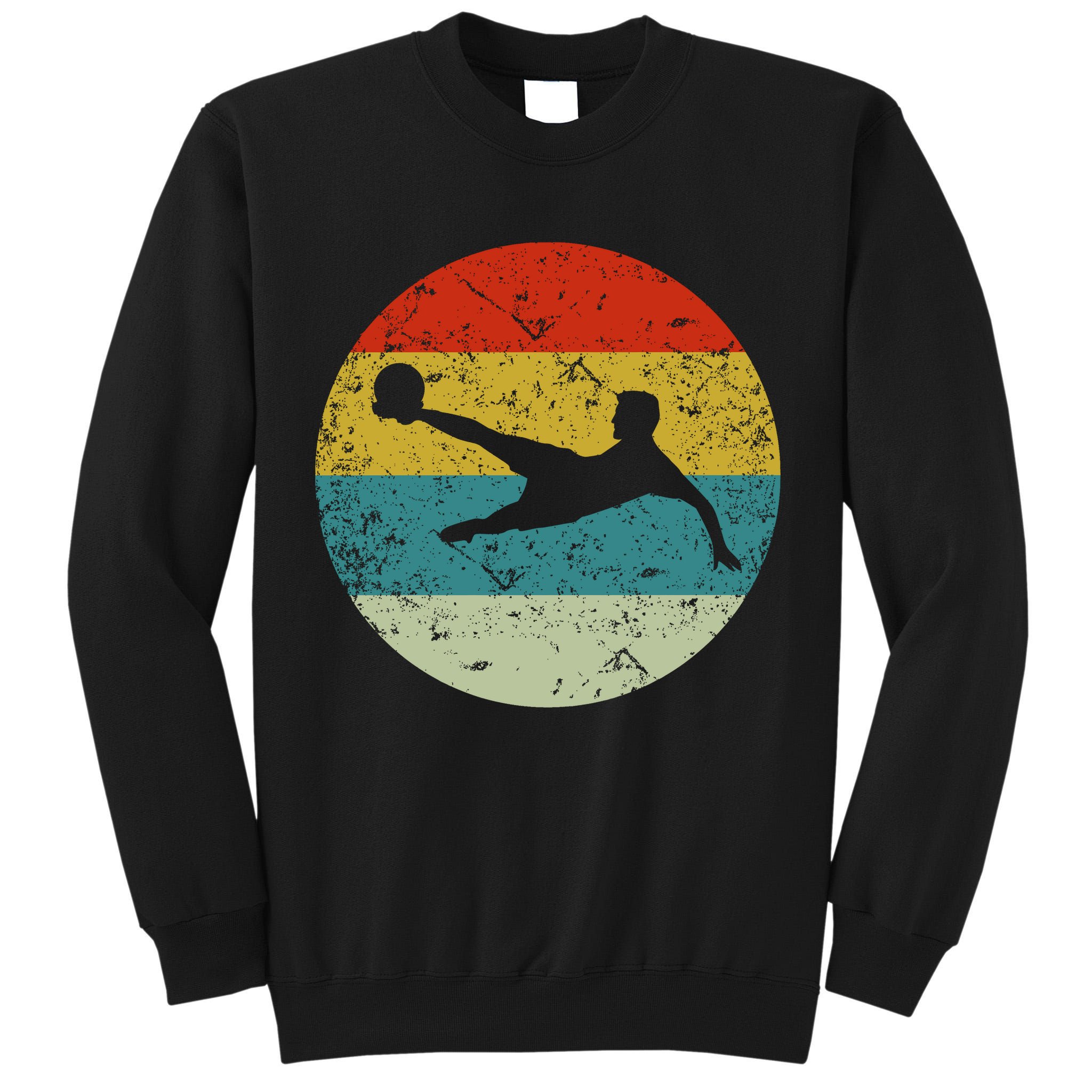 Retro Vintage Soccer Tall Sweatshirt