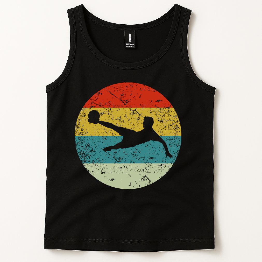 Retro Vintage Soccer Tank Top
