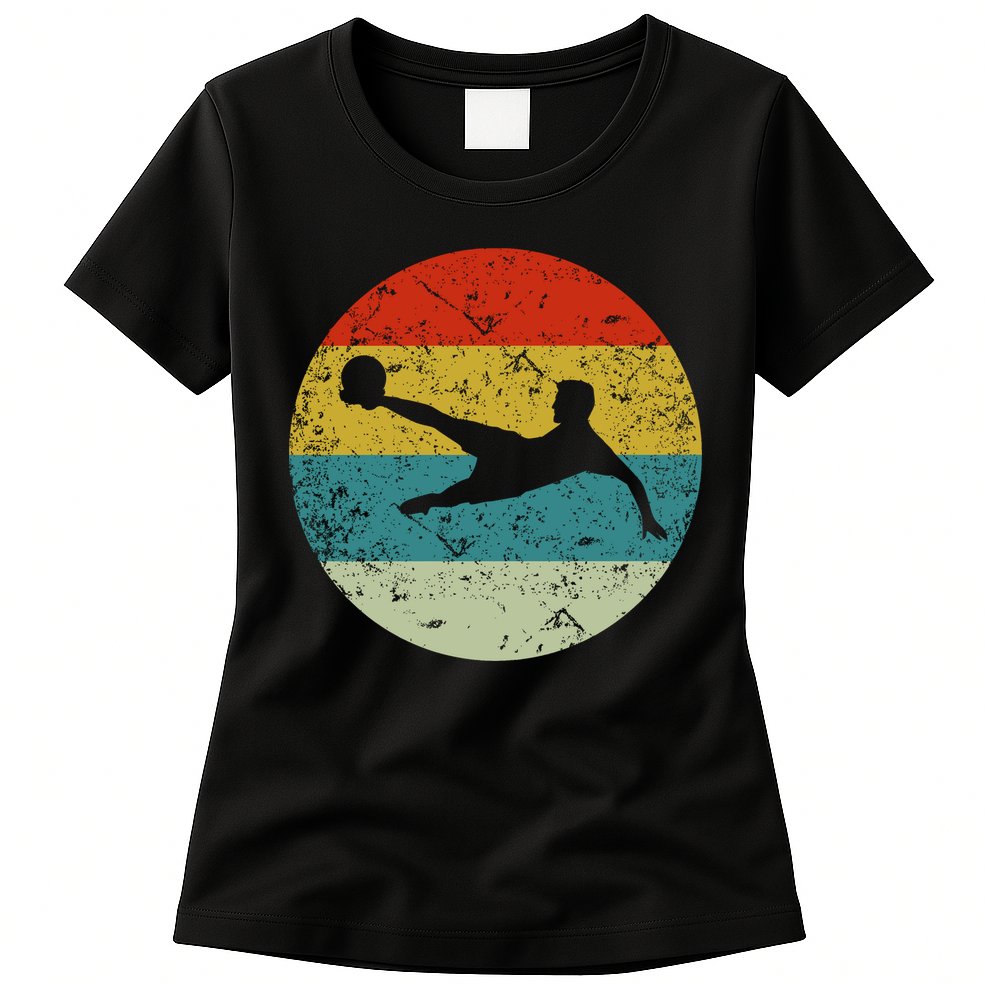 Retro Vintage Soccer Womens T-Shirt