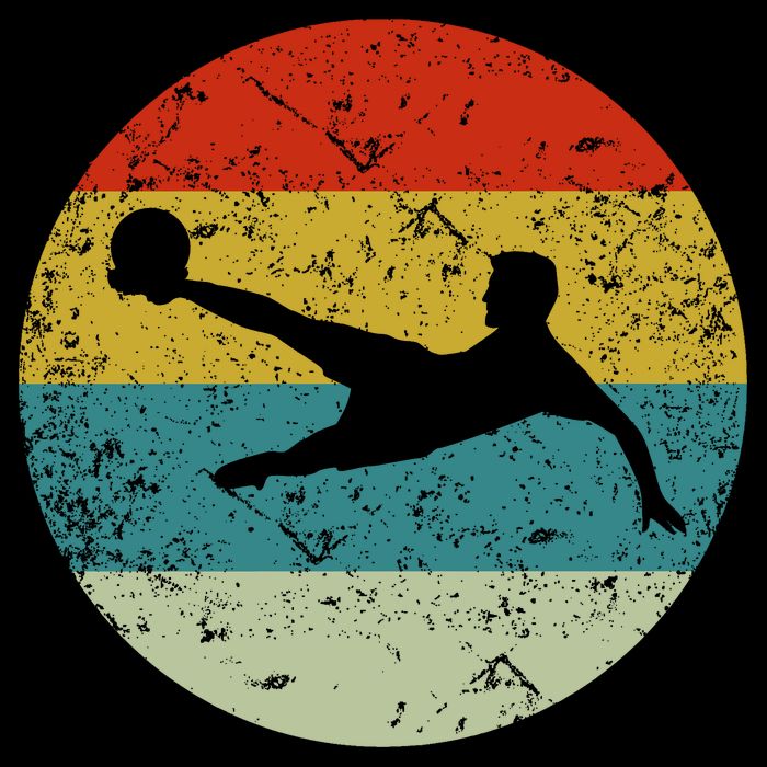 Retro Vintage Soccer Womens T-Shirt