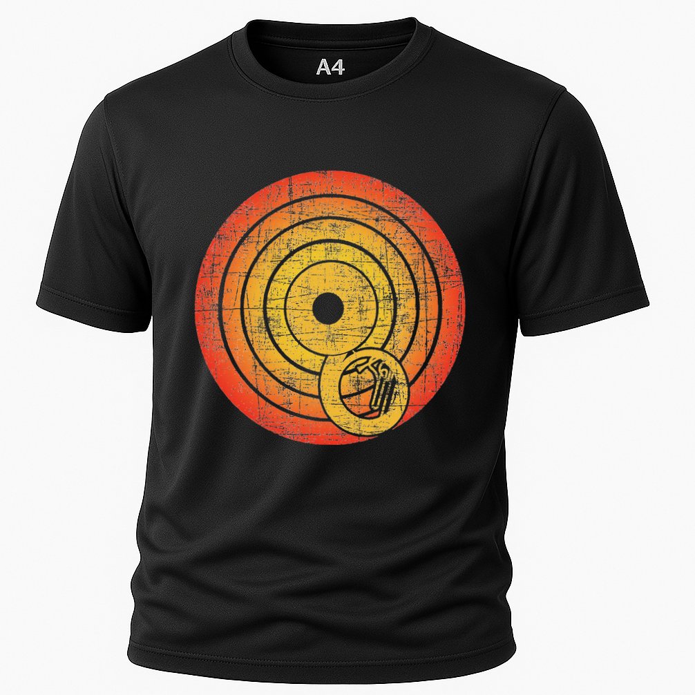 Retro Vintage Sousaphone Player Marching Band Music Performance Shirt