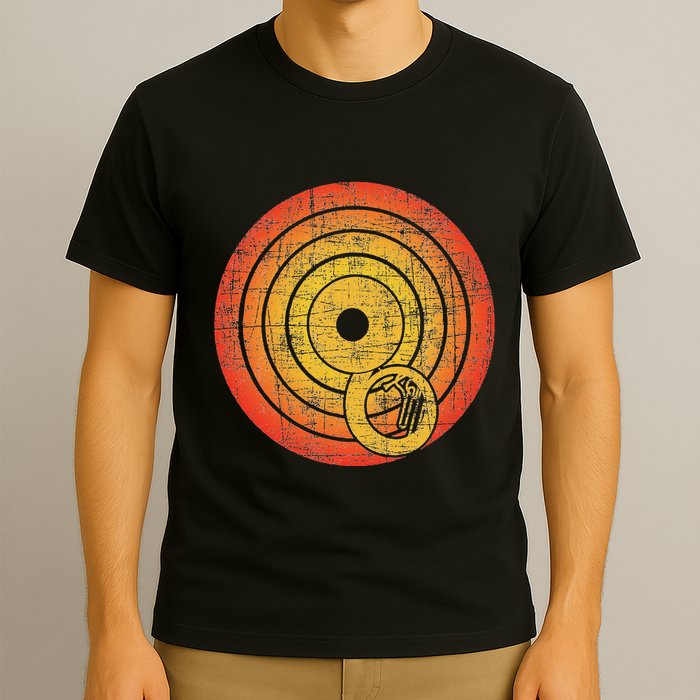 Retro Vintage Sousaphone Player Marching Band Music T-Shirt
