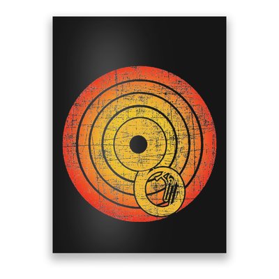 Retro Vintage Sousaphone Player Marching Band Music Poster