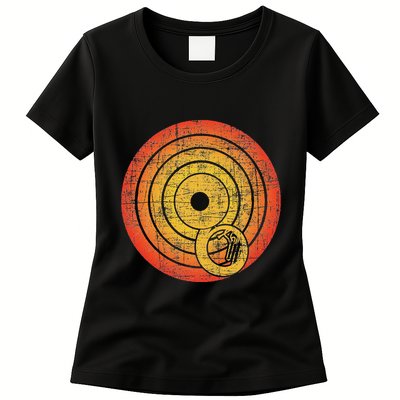 Retro Vintage Sousaphone Player Marching Band Music Womens T-Shirt