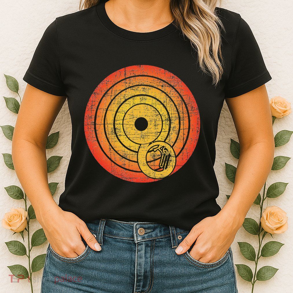 Retro Vintage Sousaphone Player Marching Band Music Womens T-Shirt