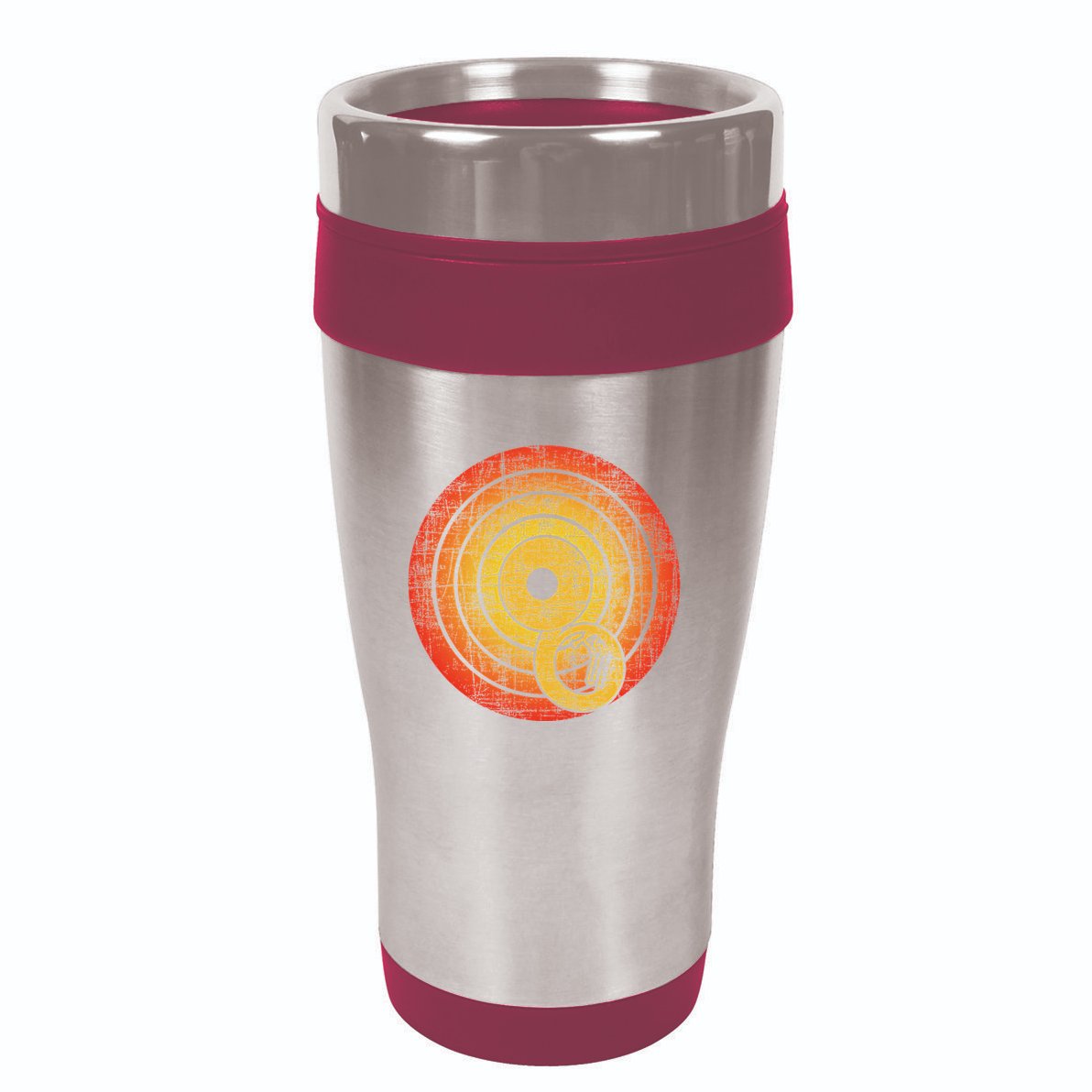 Retro Vintage Sousaphone Player Marching Band Music 16oz Travel Tumbler