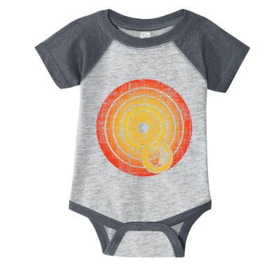Retro Vintage Sousaphone Player Marching Band Music Infant Baby Jersey Bodysuit