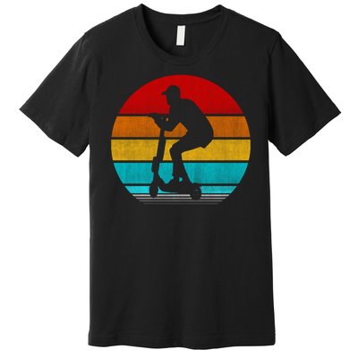 Retro Vintage Scooter Premium T-Shirt