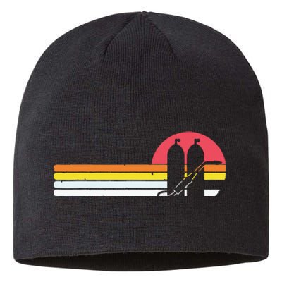 Retro Vintage Style Sunset Welder Sustainable Beanie